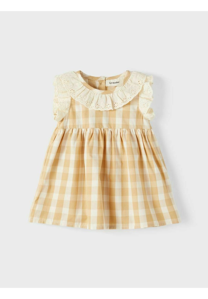Kinder Freizeitkleider | Lil' Atelier Freizeitkleid taos taupe/sand - VU70211 Kinder Freizeitkleider | Lil' Atelier Freizeitkleid taos taupe/sand - VU70211