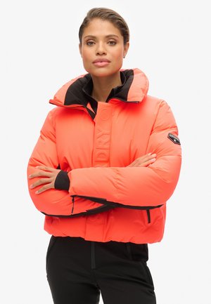 SLALOM PUFFER  - Vinterjacka - volcanic coral