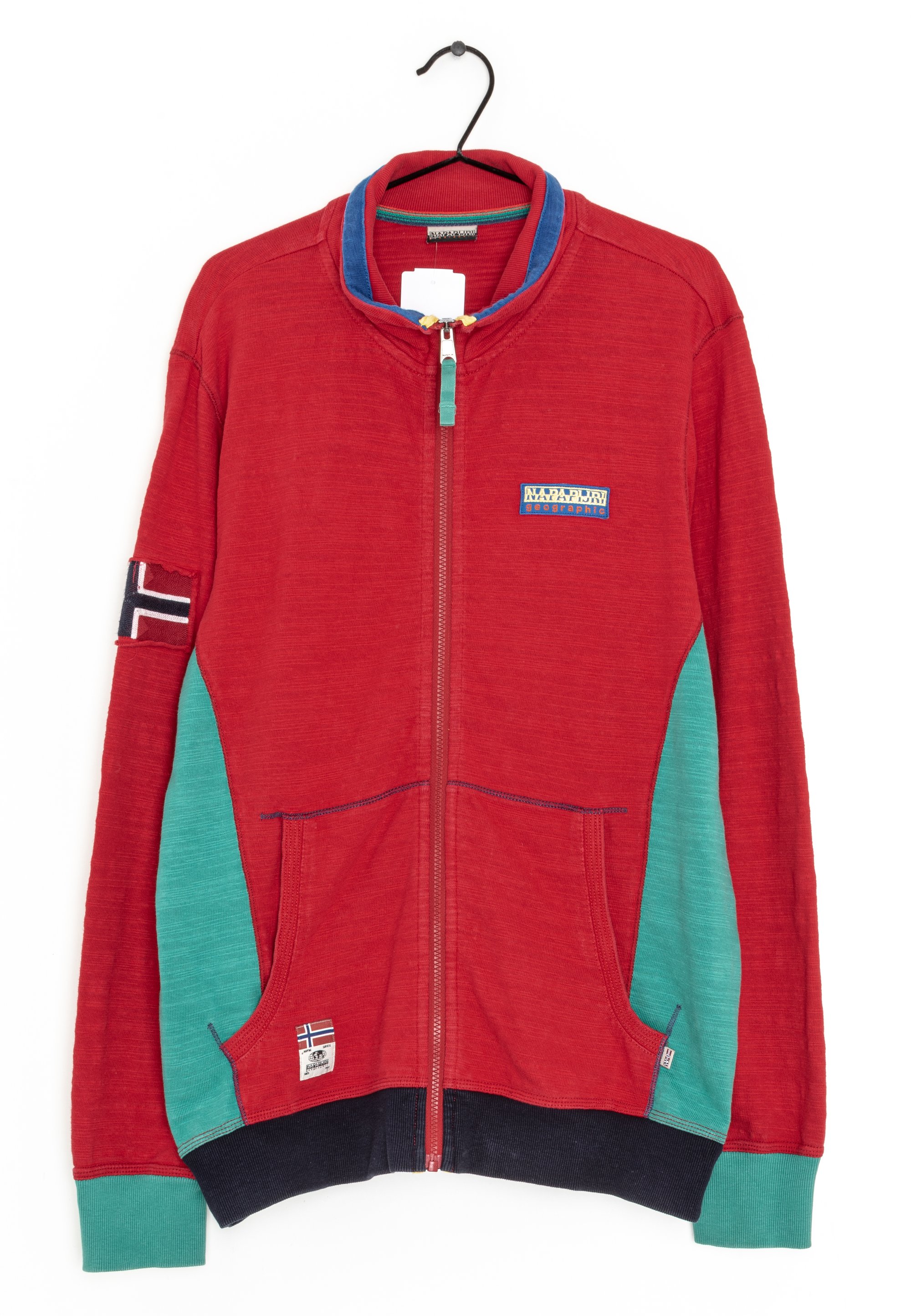 Napapijri Sweatjacke red/rot (Pre-owned) Zalando