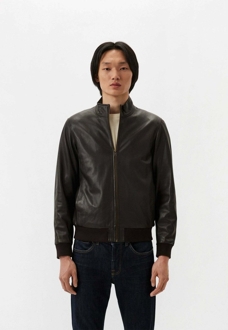 Serge Pariente EXPO  - Leren jas - brown