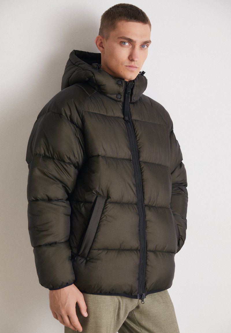 Barbour International DRIESH QUILT Winter jacket olive Zalando.co.uk