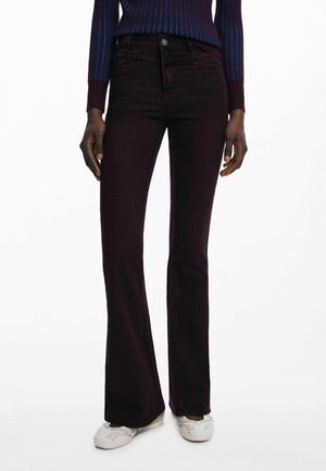 FLARE  - Bootcut-farkut - red