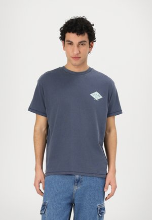VARSITY GRAPHICS TEE - Camiseta estampada - dark night navy