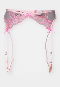 BEAU - Suspenders - silver pink