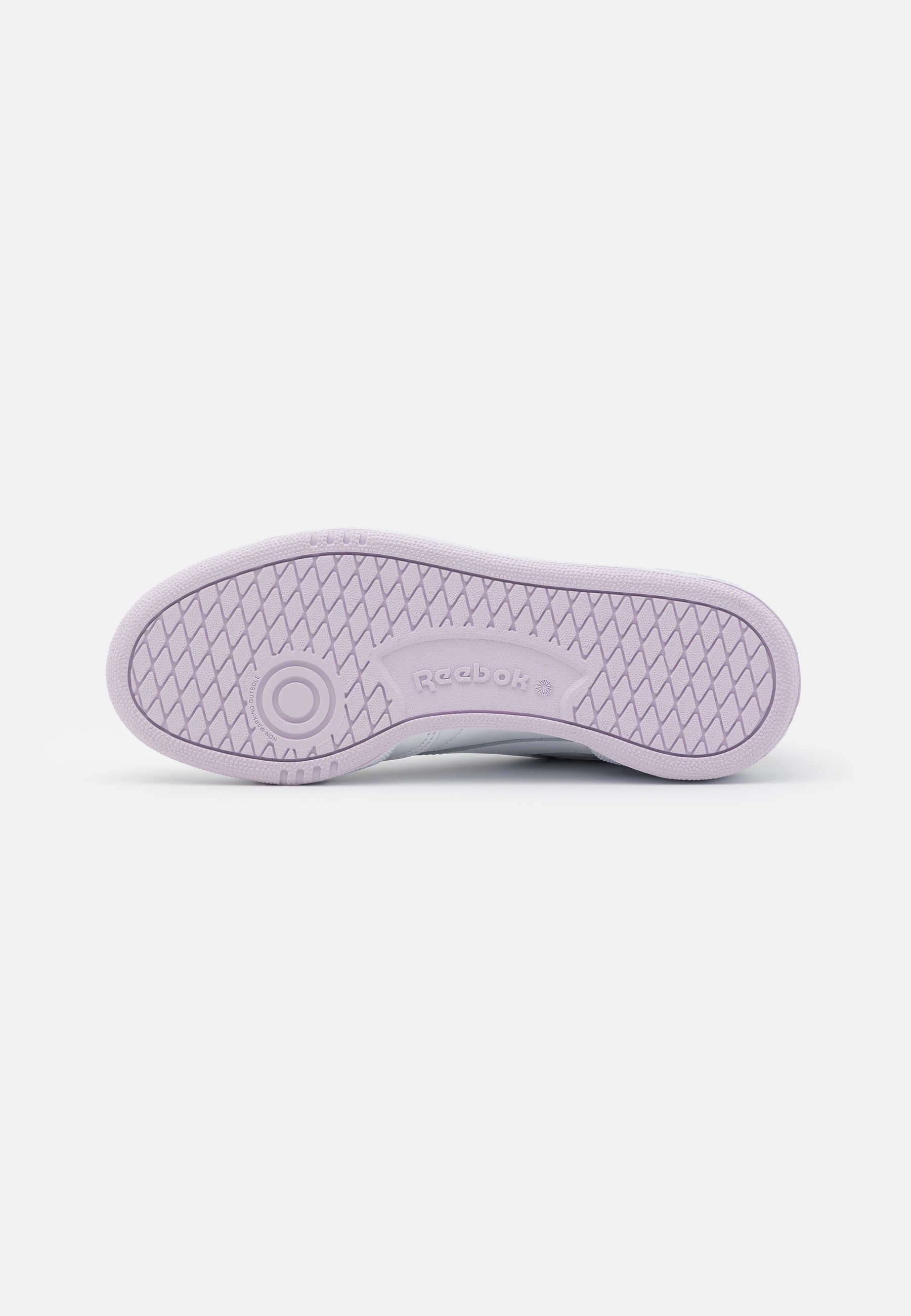 Reebok Classic CLUB C 85 - Sneakers laag - white/luminous lilac/court  blue/wit - Zalando.be