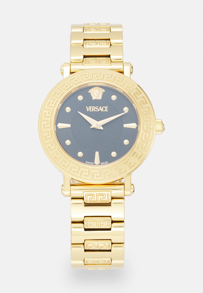 Versace GRECA SPHERE - Montre - yellow gold-coloured