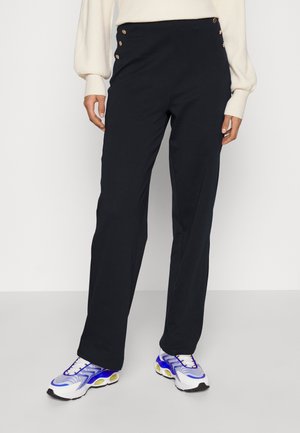 Vero Moda Tall VMLIANNA WIDE PANTS  - Püksid - navy blazer