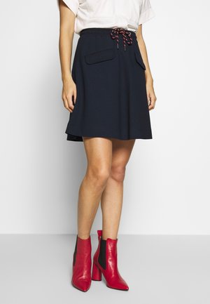 A-linjekjol - dark blue