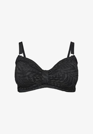 Zizzi, Bikini pezzo sopra - schwarz
