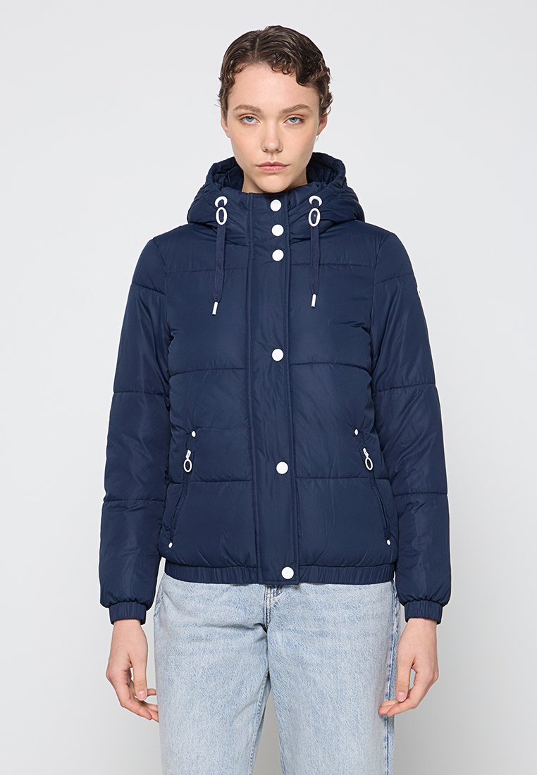 dreimaster Winterjas donkerblauw dreimaster Winterjas donkerblauw