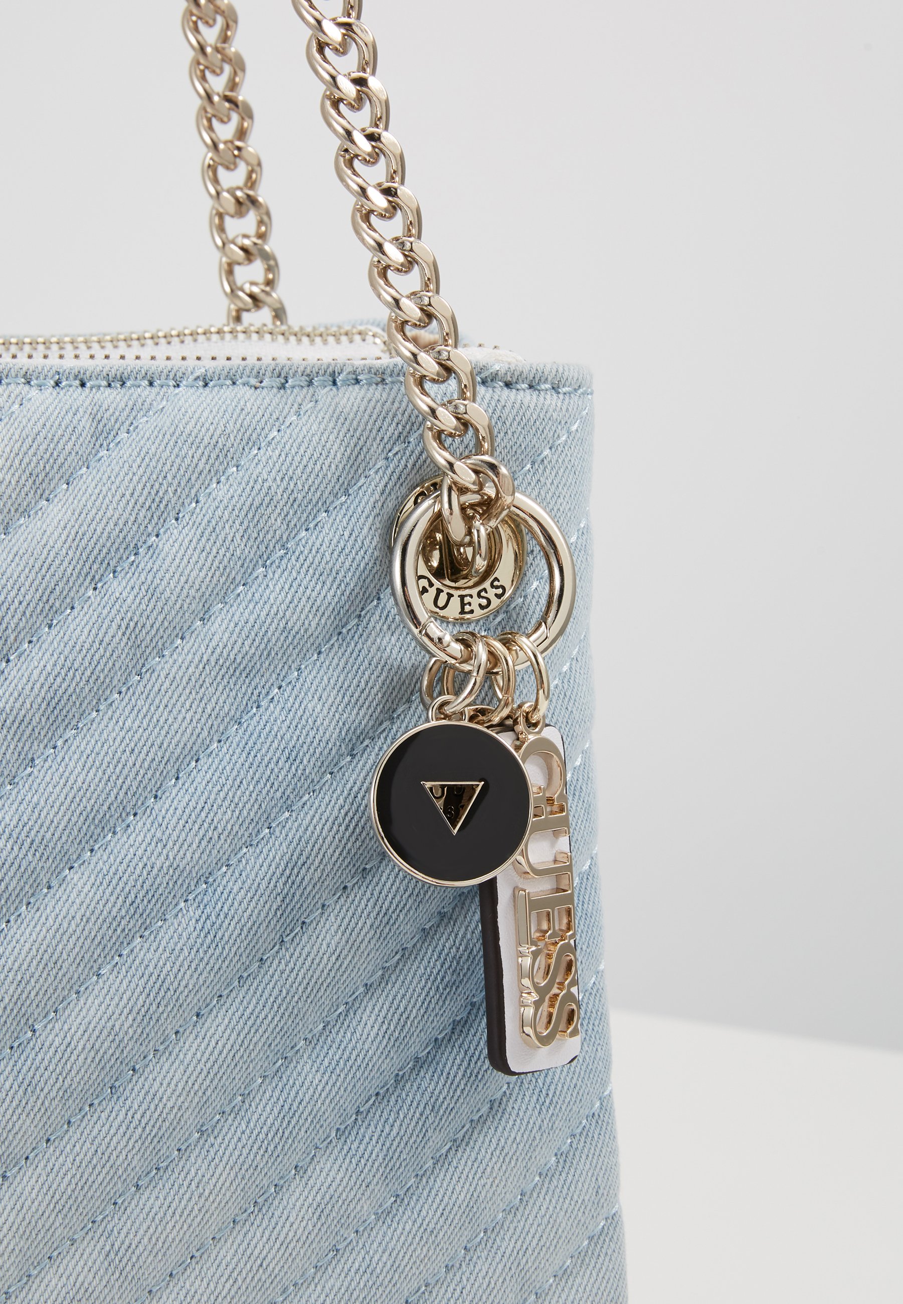 Guess BLAKELY STATUS LUXE SATCHEL Håndveske blue Guess BLAKELY STATUS LUXE SATCHEL Håndveske blue