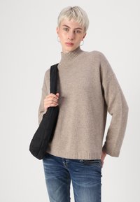 Selected Femme SLFCILLE  - Jumper - irish cream/melange