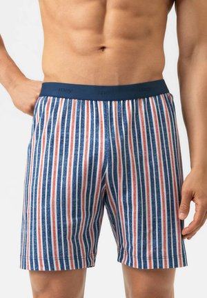 SERIE TOWEL STRIPE - Nachtwäsche Hose - hague blue