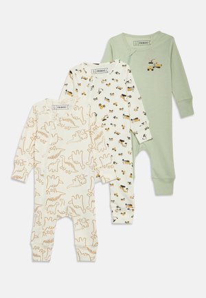 UNISEX 3 PACK  - Pyjama - off white/light green