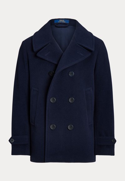 Polo Ralph Lauren TWILL PEACOAT - Short coat - navy