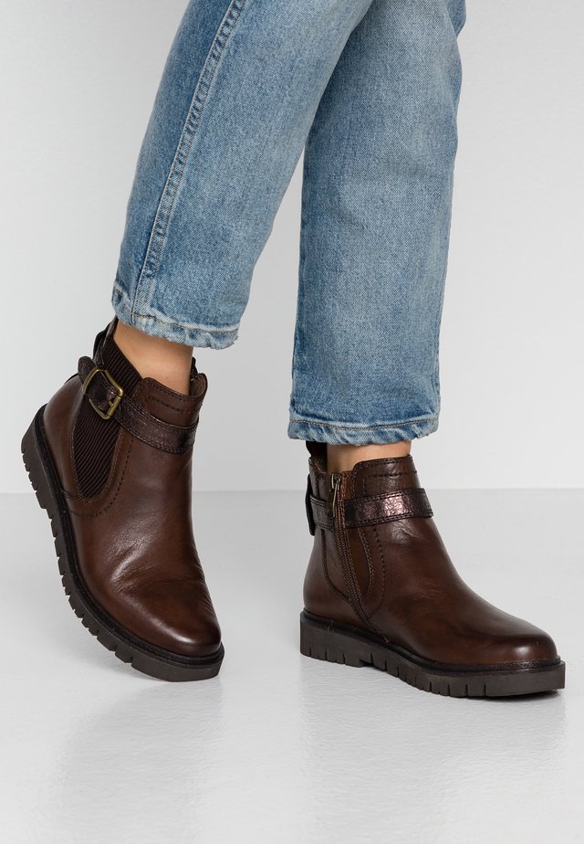 WOMS - Ankle boots - mocca