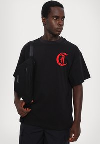 Just Cavalli Triko s potiskem - black