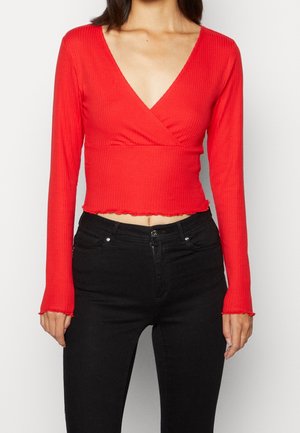 T-shirt à manches longues - red