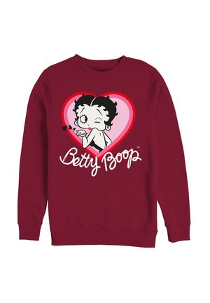 BETTY BOOP BLOW A KISS - Sudadera - red hot chilli