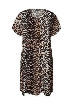 Zizzi, Jerseykleid - braun