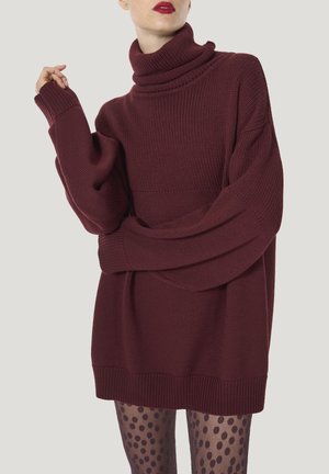 TOP LONG SLEEVES LUXE - Pullover - dark grapes