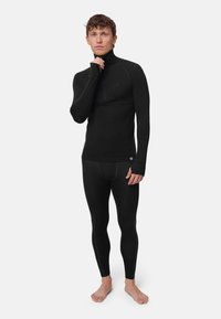 Danish Endurance HALFZIP - Strickpullover - black
