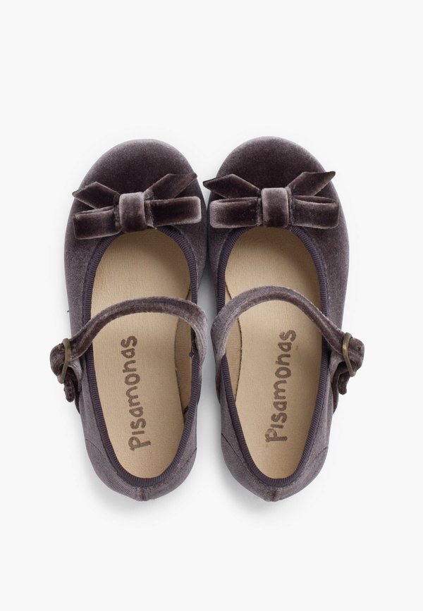 MERCEDITAS  – Riemchenballerina – gris