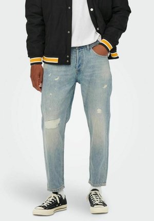 ONSAVI BEAM - Jeans Tapered Fit - blue denim