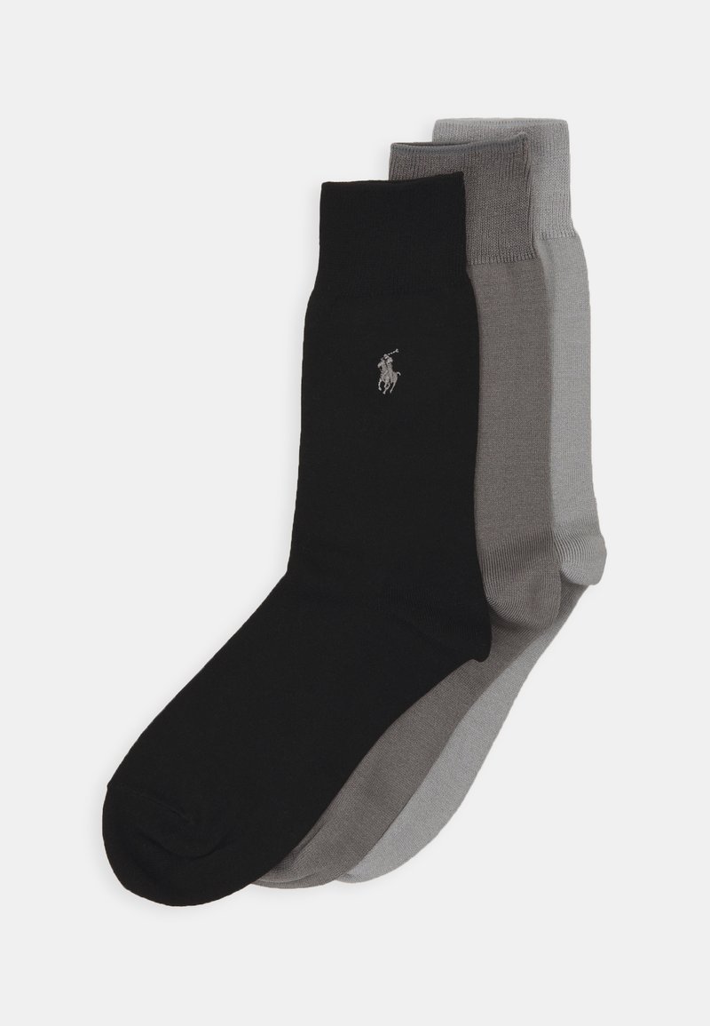 Polo Ralph Lauren TROUSER SOCK 3 PACK Socks black/grey/light grey
