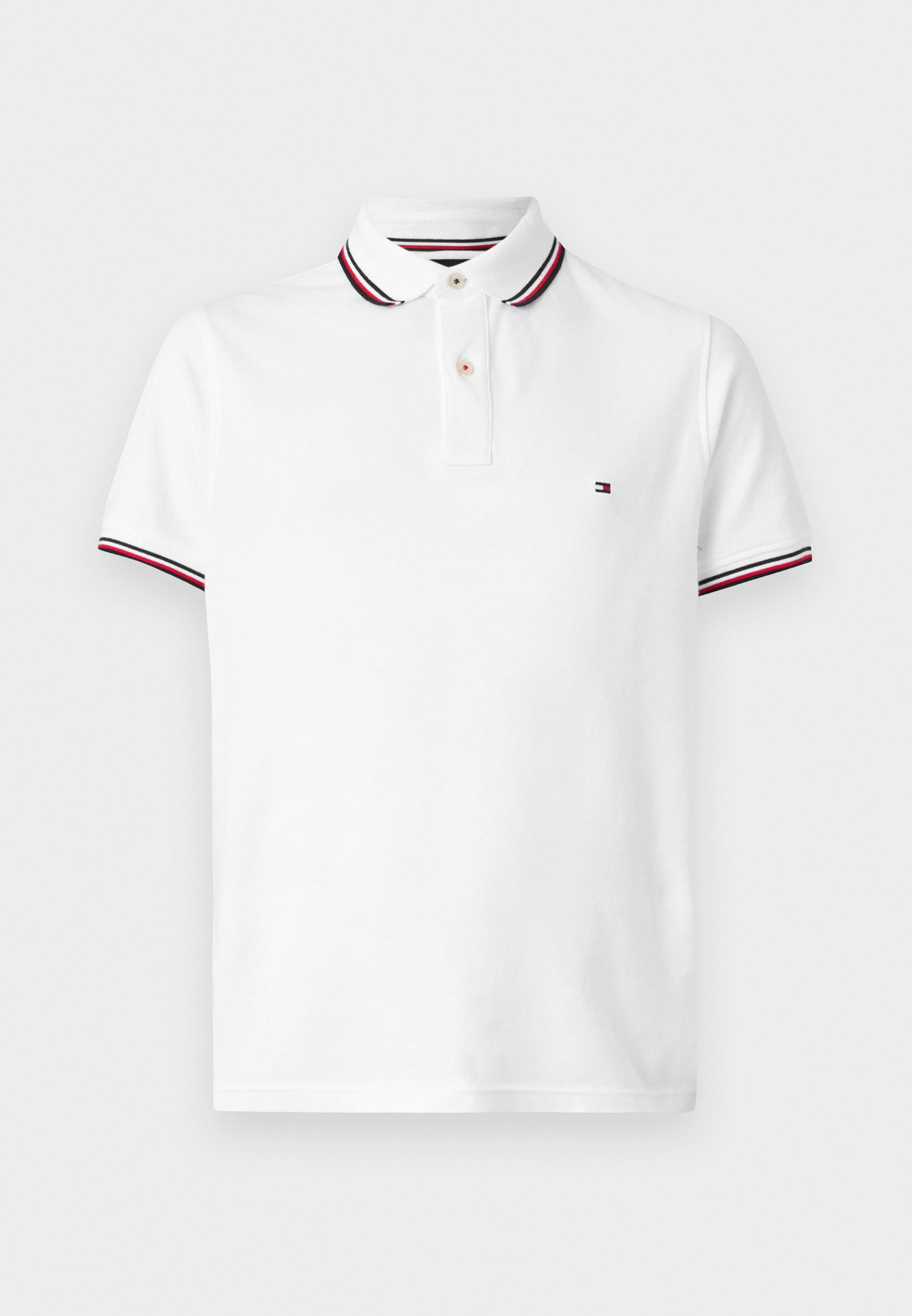 tommy hilfiger tipped slim fit polo