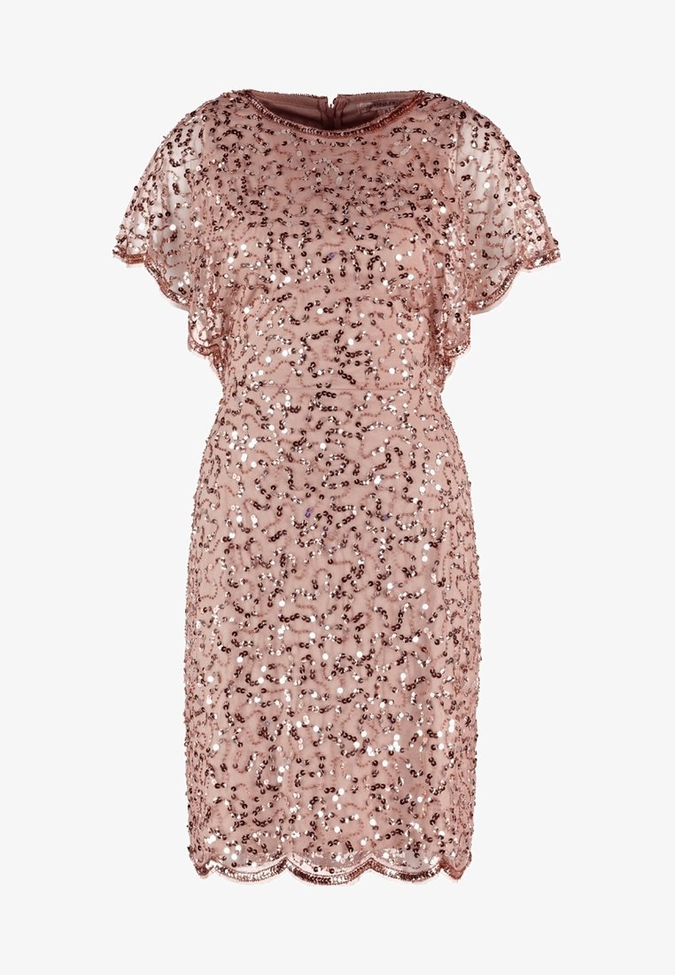 Anna Field Cocktail dress / Party dress - rose gold-coloured - (Pre-owned) - Zalando.ie Anna Field Cocktail dress / Party dress - rose gold-coloured - (Pre-owned) - Zalando.ie
