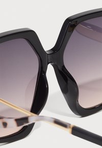 ALDO ASYA - Gafas de sol - black/gold multi