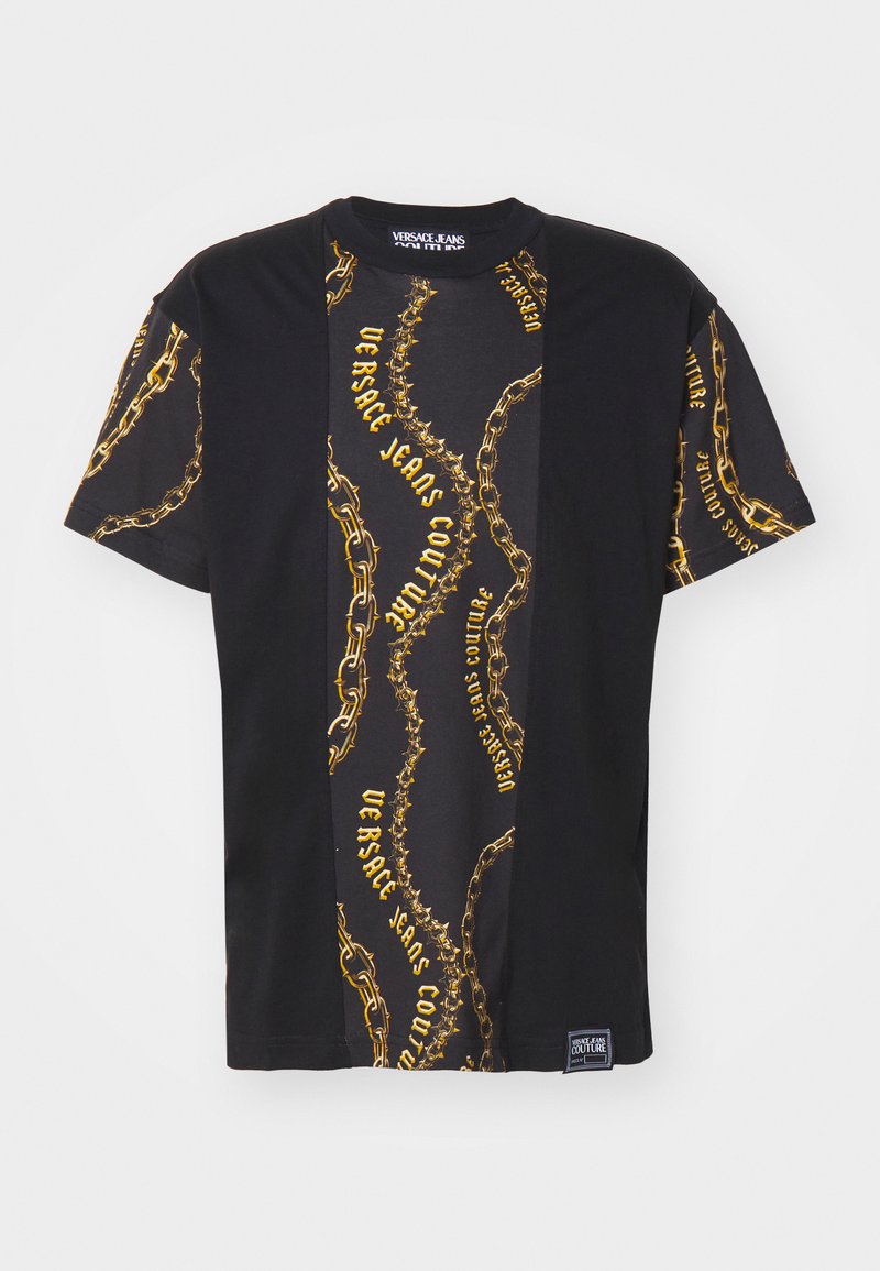 Versace Jeans Couture T-shirt print zwart Versace Jeans Couture T-shirt print zwart