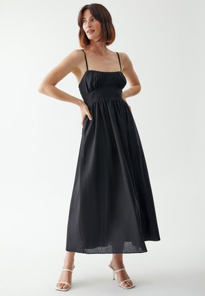 THE FATED GIIA MIDI  - Day dress - black