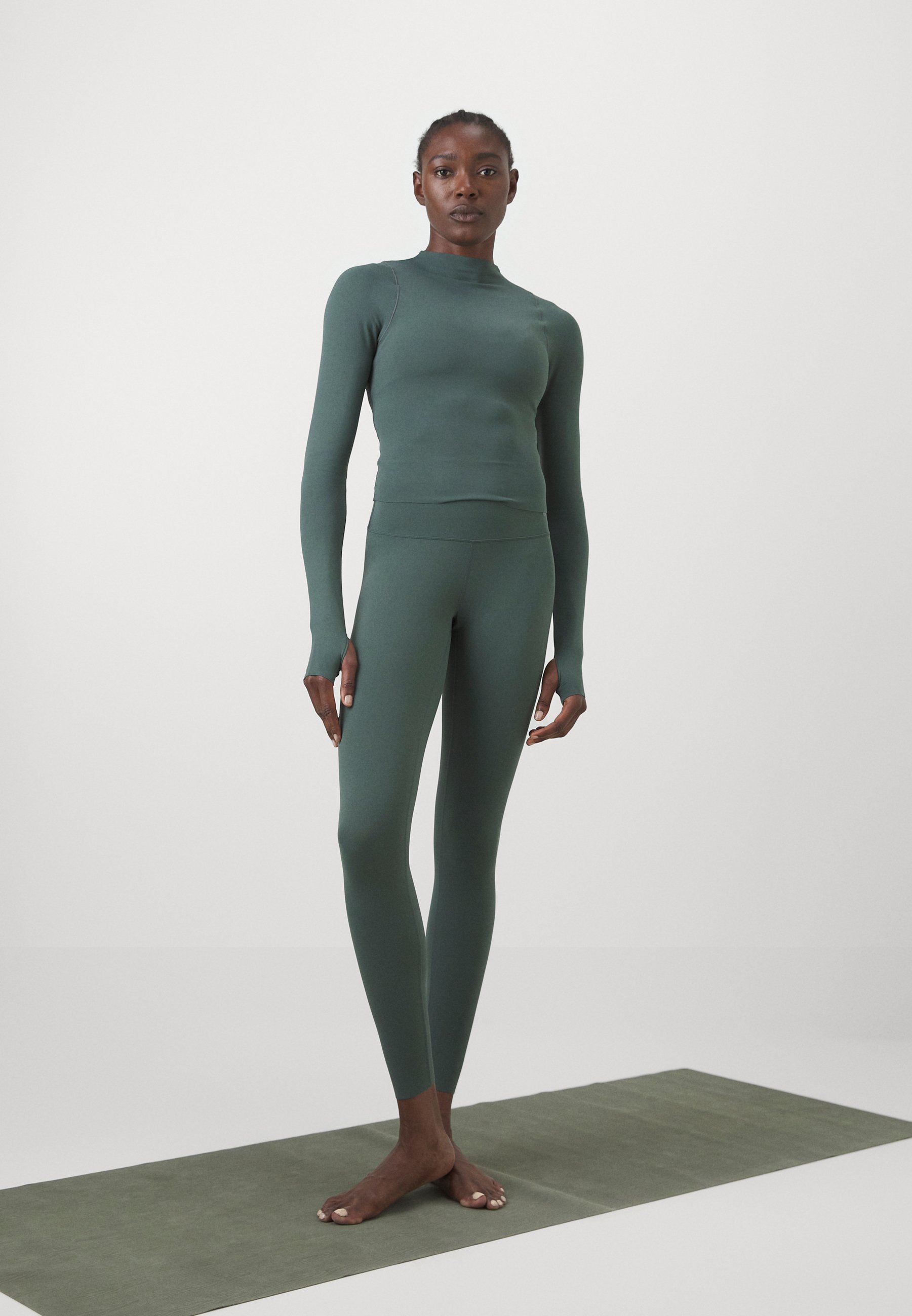 nike tights green
