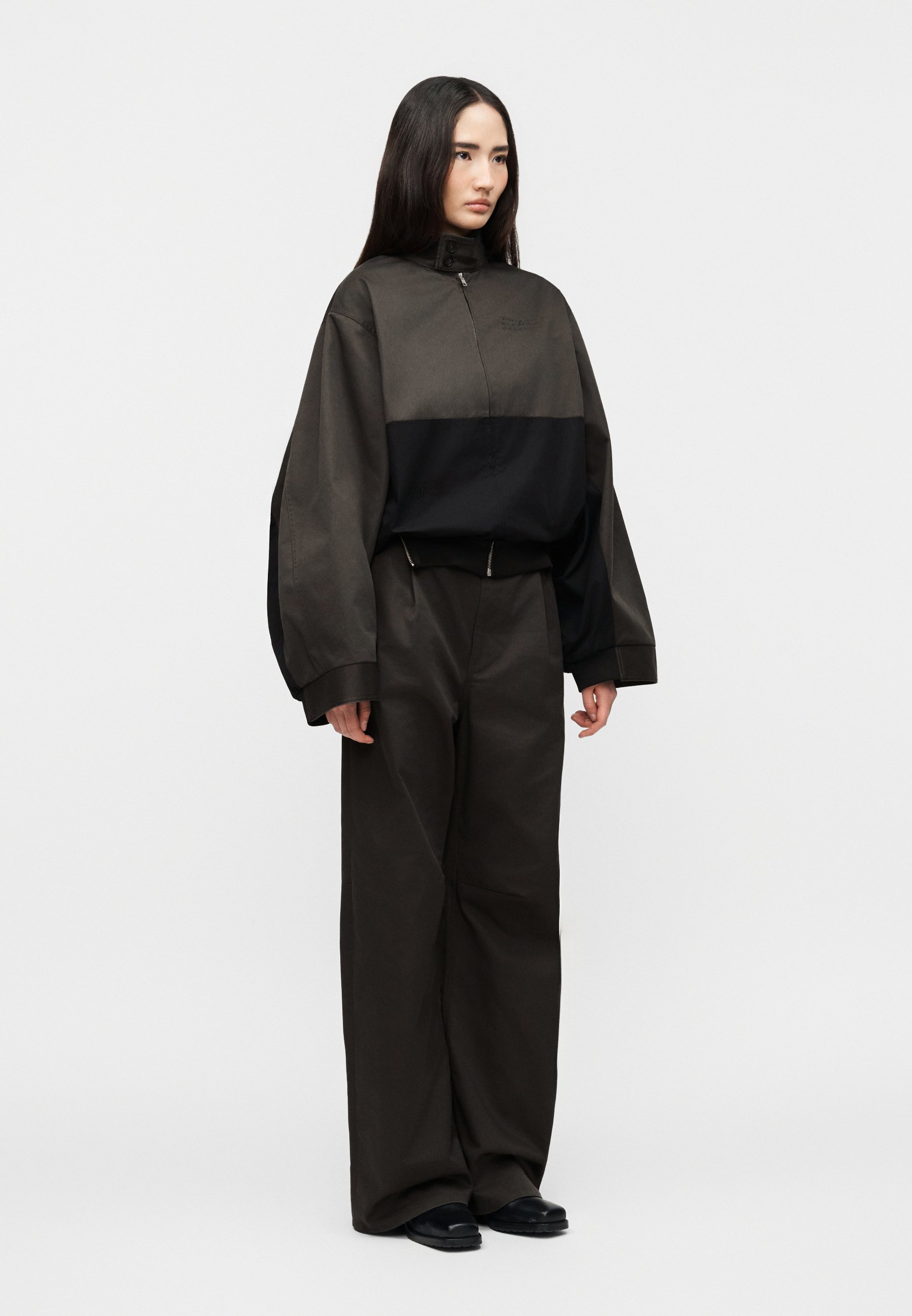 MM6 Maison Margiela SPORTSJACKET - Bomber Jacket - anthracite
