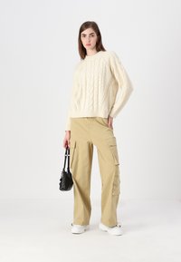JJXX JXJOSIE CREW NECK - Pulover - vanilla ice