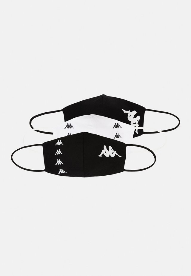 ZAFE 3 PACK - Stofmaske - bright white/black