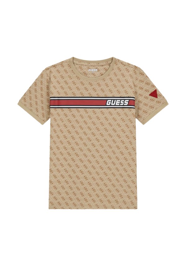 STRETCH - T-Shirt print - mehrfarbig beige
