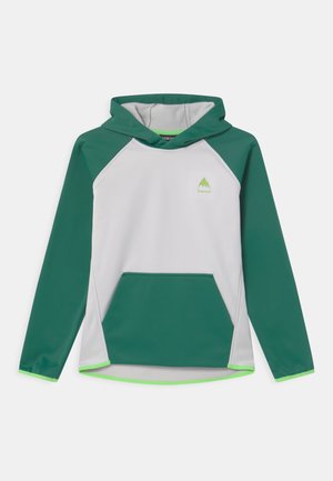 CROWN WEATHERPROOF UNISEX - Hoodie - antique green/lunar gray