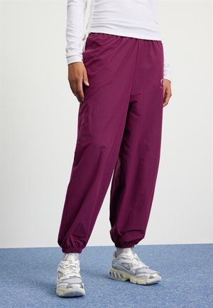 Tracksuit bottoms - bordeaux