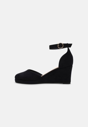 Wedges - dark blue
