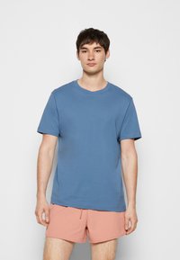 Weekday RELAXED - T-shirt básica - blue