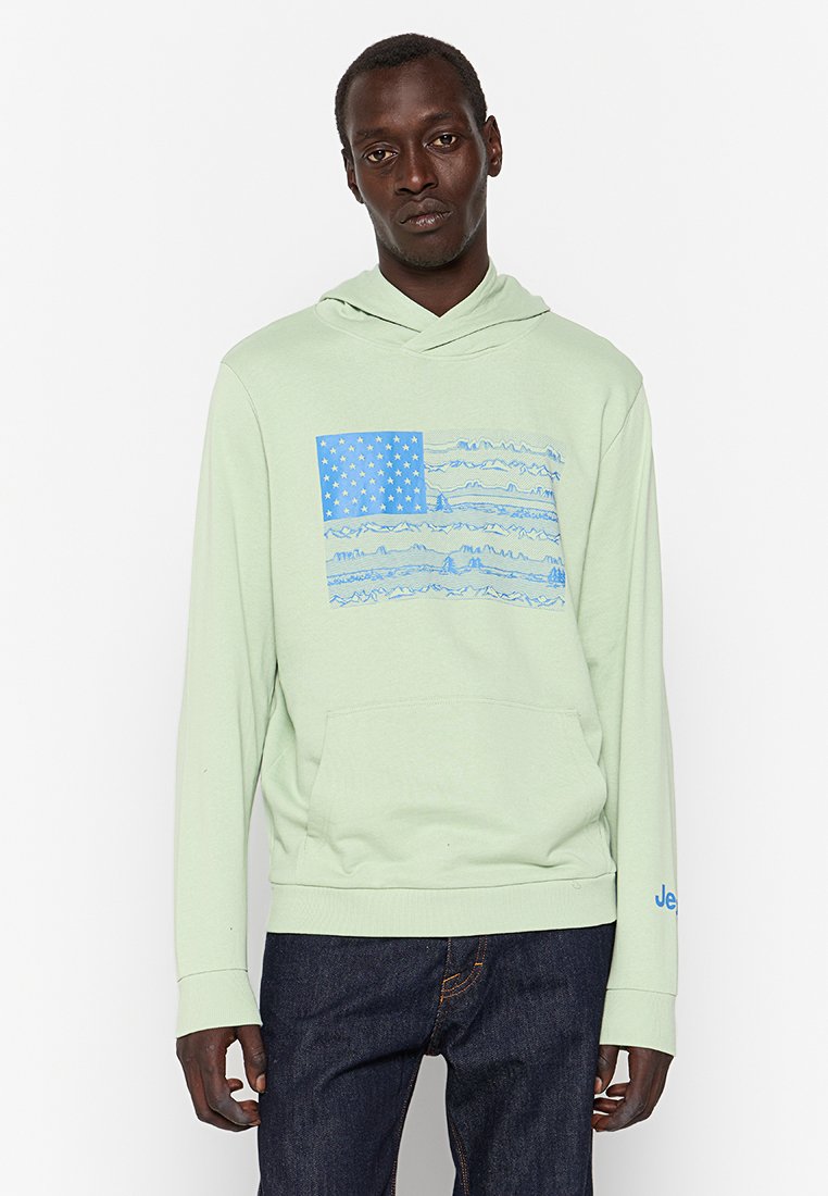 Jeep Hoodie lichtgroen