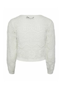 Pieces PCKLINA - Strickjacke - cloud dancer