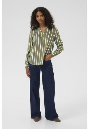 Kaffe KASTRIDY - Bluză - grape leaf/chalk