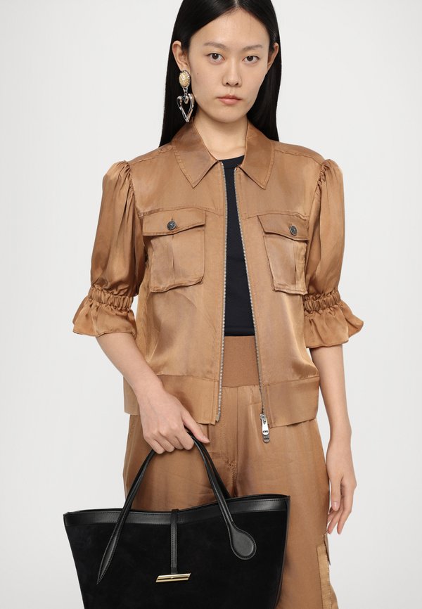 GILES PANT - Cargo trousers - cocoa4