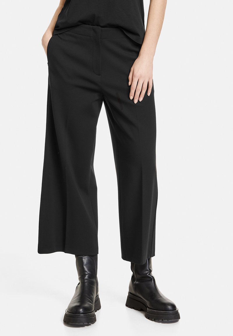 Taifun CULOTTE AUS FEINER QUALITÄT - Püksid - schwarz/must - Zalando.ee