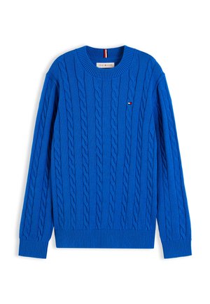 Tommy Hilfiger, Striktrøje - vibrant blue
