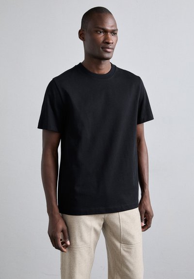 Helmut Lang LOGO TEE - Camiseta estampada - black